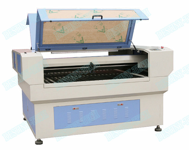 Wood board laser cutting DT-1412 150W double doors CNC CO2 laser cutting machine