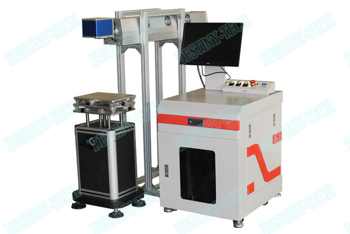 CO2 10w/30w/50w/100w nonmetal laser marking machine with metal laser device